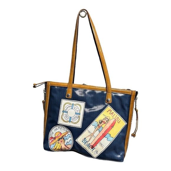 Brighton Handbags - NWOT BRIGHTON Riviera Fashionista Hamptons Malibu Expandable Leather purse